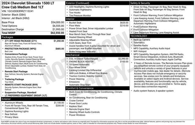 2024 Chevrolet Silverado 1500 LT