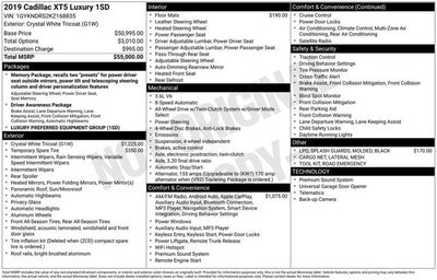 2019 Cadillac XT5 Luxury AWD