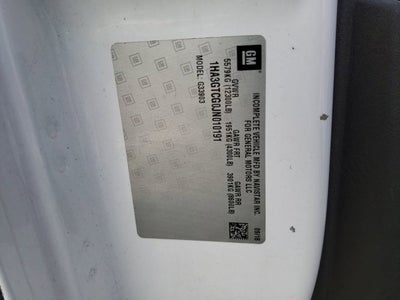 2018 Chevrolet Express Commercial Cutaway Work Van