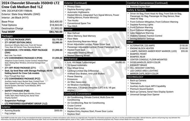 2024 Chevrolet Silverado 3500HD LTZ