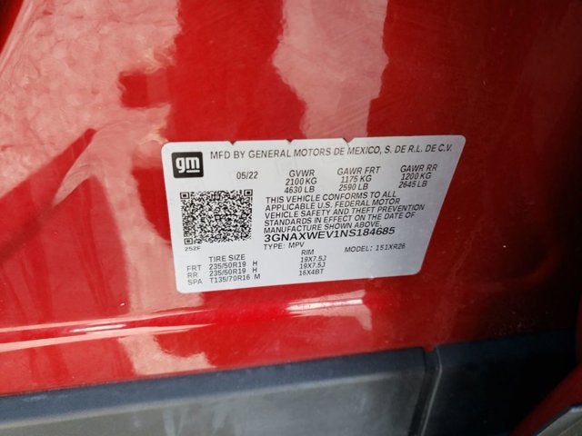 2022 Chevrolet Equinox RS