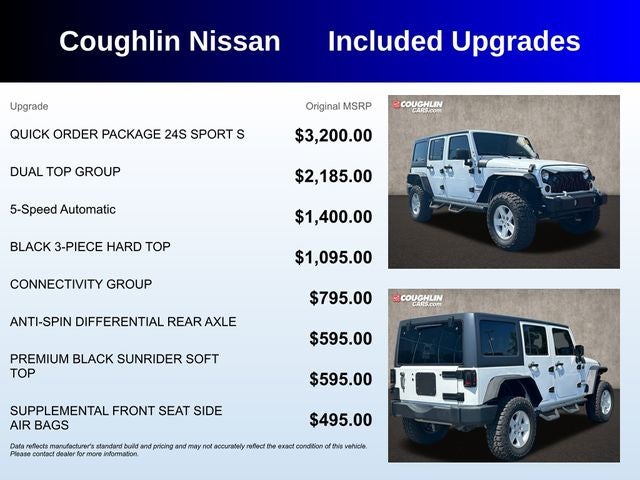 2018 Jeep Wrangler JK Unlimited Sport S