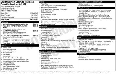 2024 Chevrolet Colorado 4WD Trail Boss