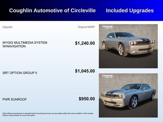 2009 Dodge Challenger SRT8