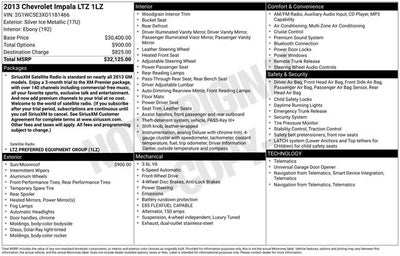 2013 Chevrolet Impala LTZ