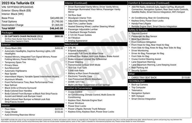 2023 Kia Telluride EX