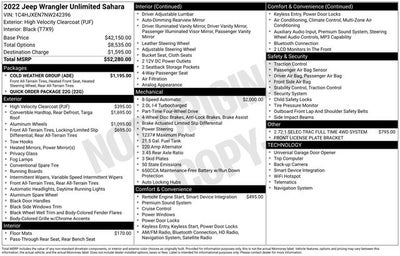 2022 Jeep Wrangler Unlimited Sahara