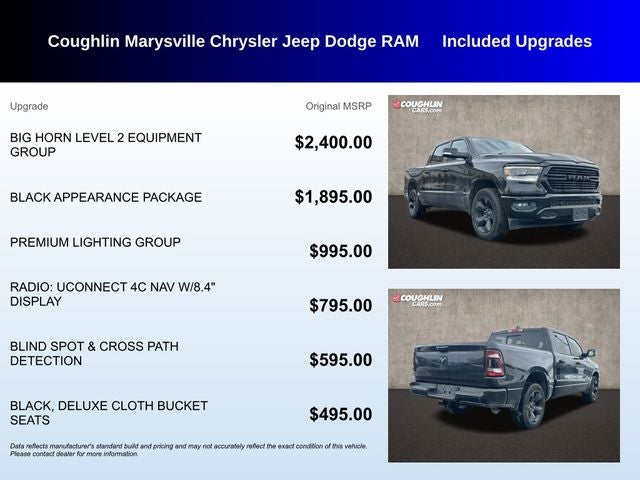 2019 RAM 1500 Big Horn/Lone Star