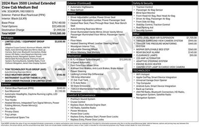 2024 RAM 3500 Limited