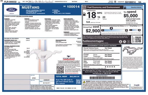 2025 Ford Mustang GT Premium