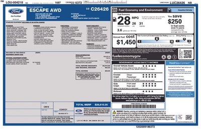 2020 Ford Escape SE