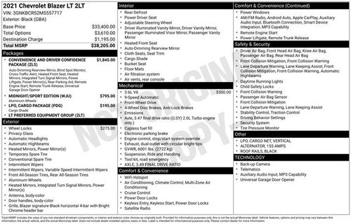 2021 Chevrolet Blazer LT
