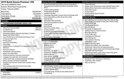 2015 Buick Encore Premium