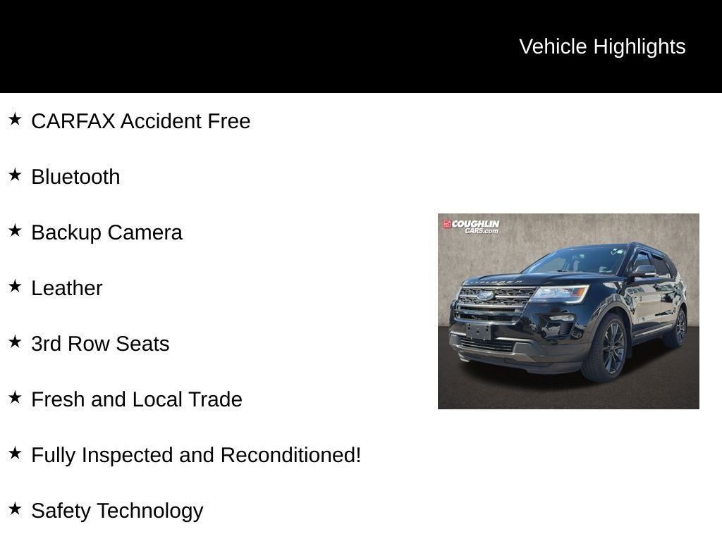 2018 Ford Explorer XLT