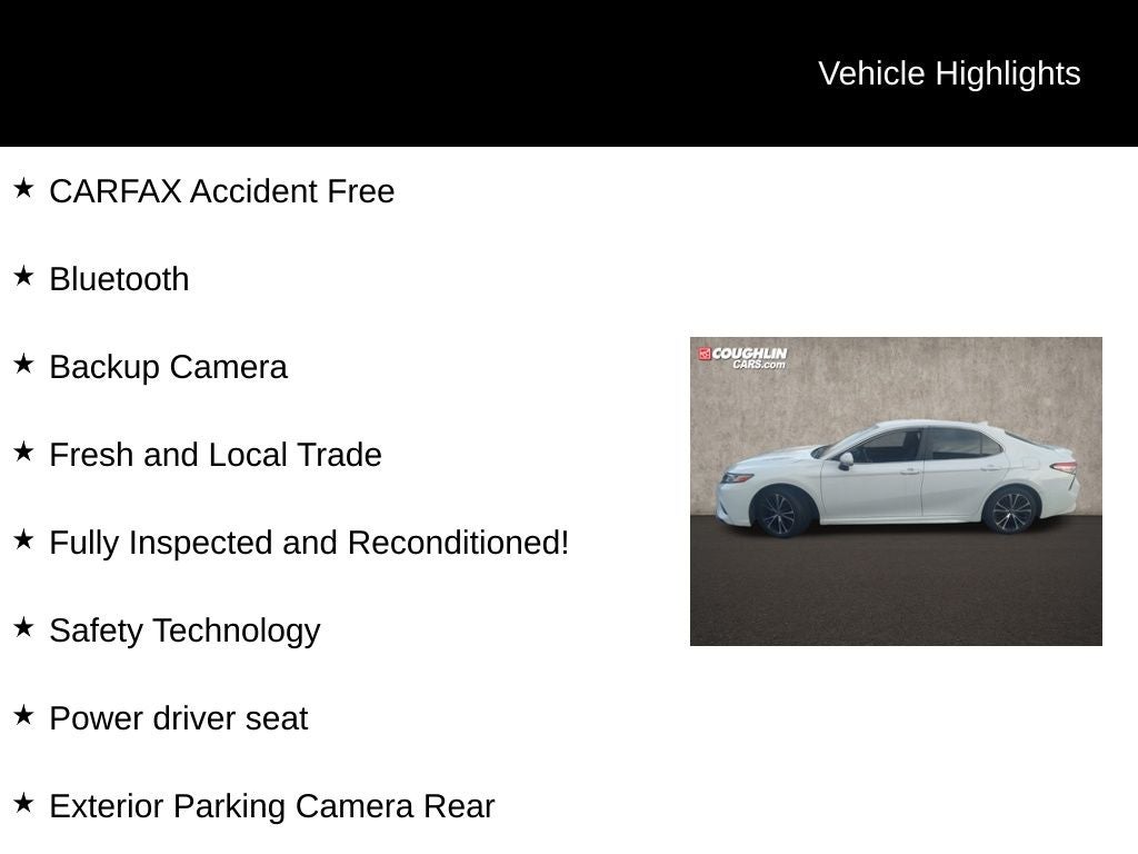 2019 Toyota Camry SE