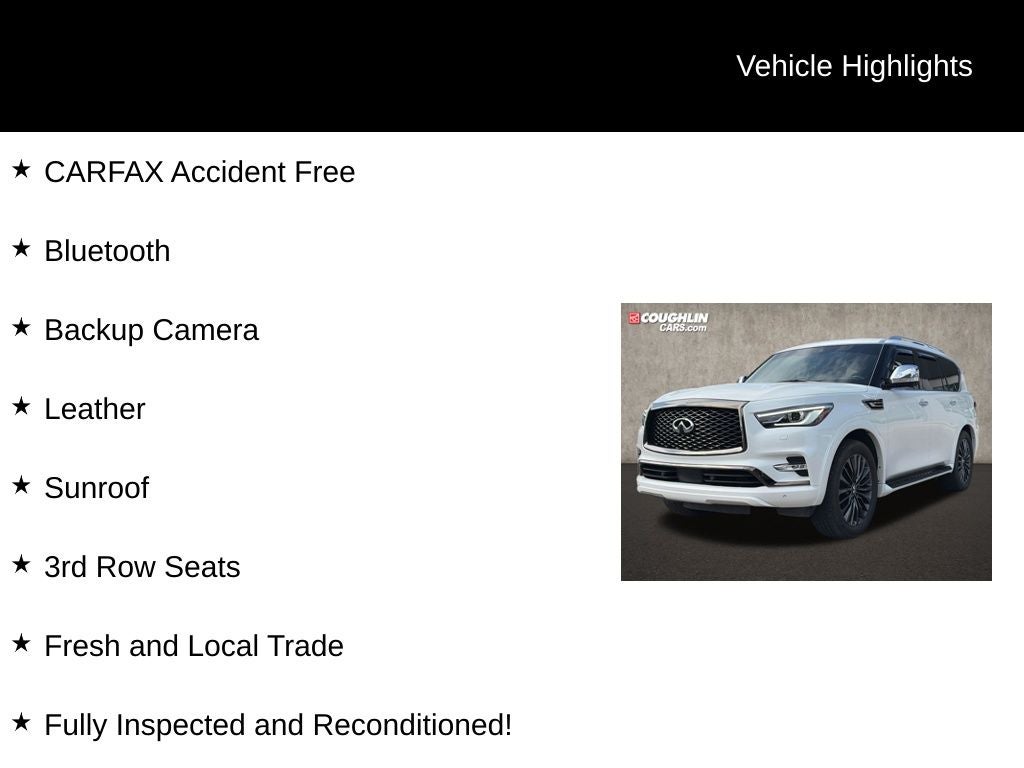 2023 INFINITI QX80 Premium Select