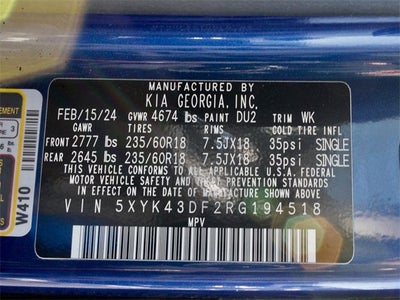 2024 Kia Sportage SX