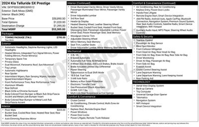 2024 Kia Telluride SX-Prestige