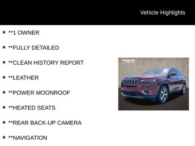 2020 Jeep Cherokee Limited