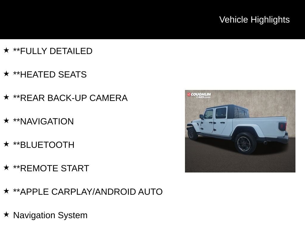2023 Jeep Gladiator Overland