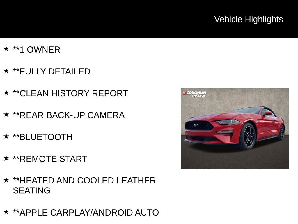 2023 Ford Mustang EcoBoost Premium