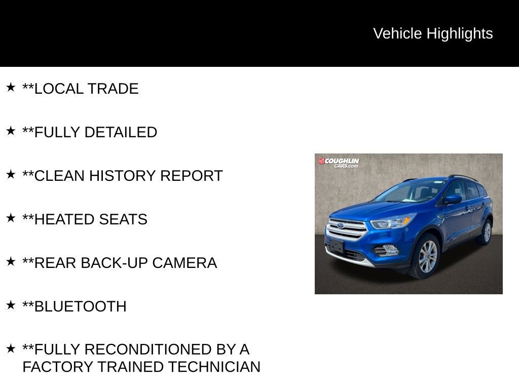 2018 Ford Escape SE