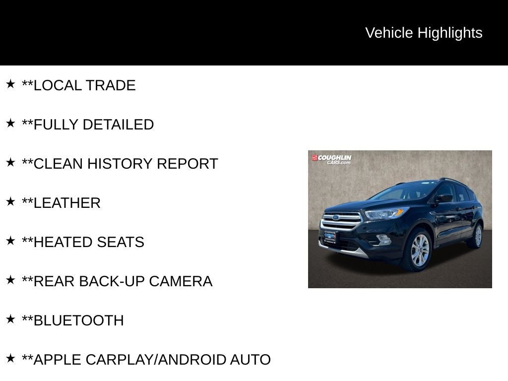 2018 Ford Escape SEL