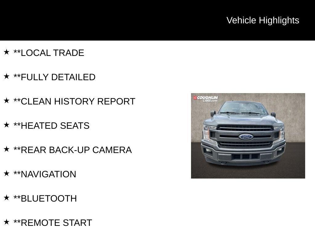 2018 Ford F-150 XLT