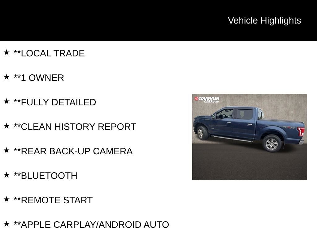2017 Ford F-150 XLT
