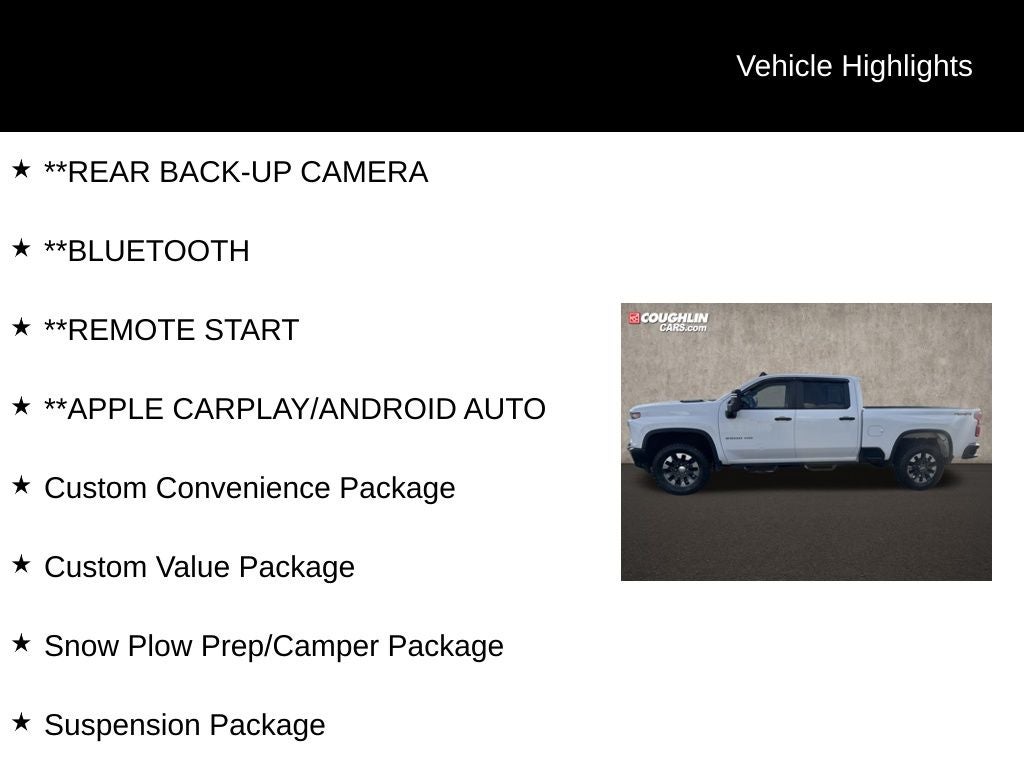 2021 Chevrolet Silverado 2500HD Custom