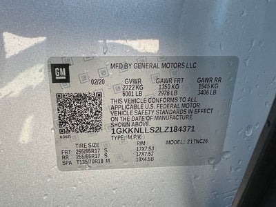 2020 GMC Acadia AT4