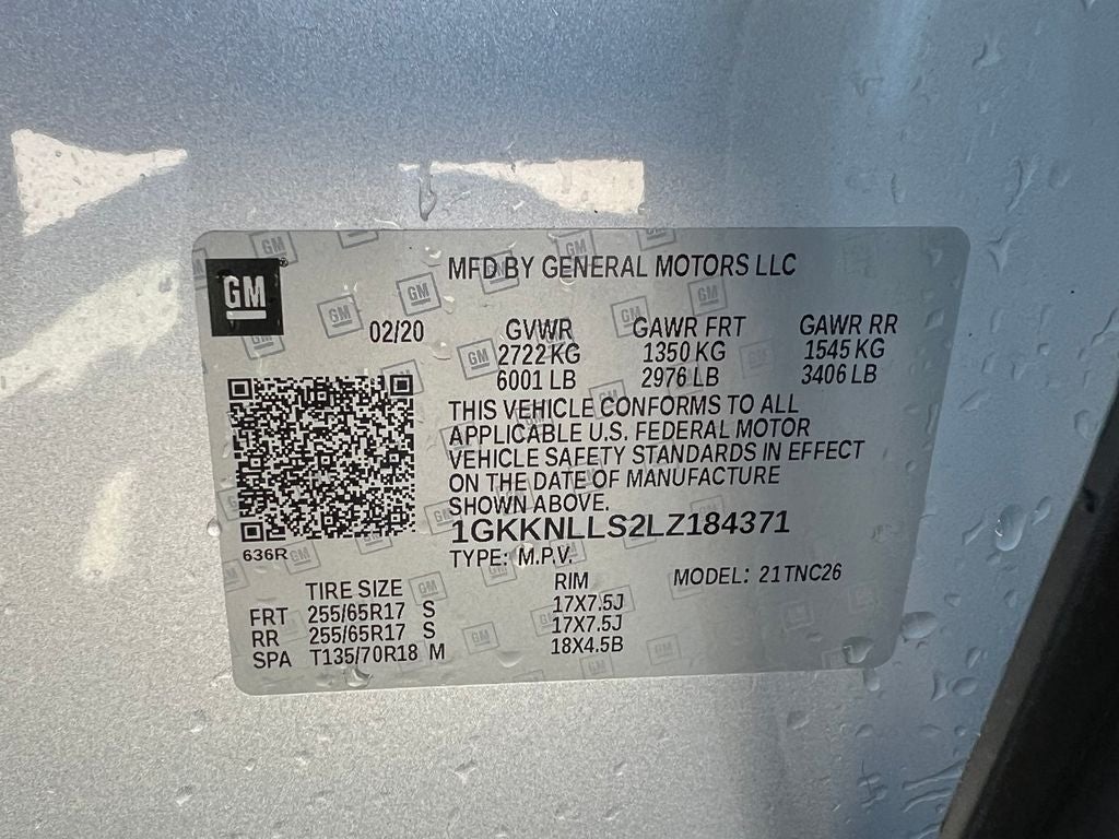 2020 GMC Acadia AT4