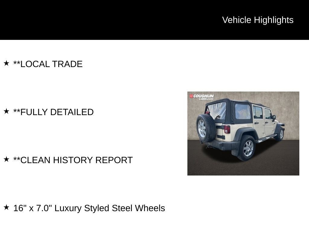 2011 Jeep Wrangler Unlimited Sport