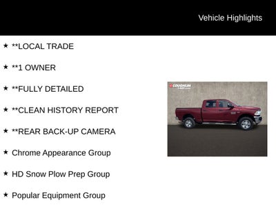 2014 RAM 2500 Tradesman
