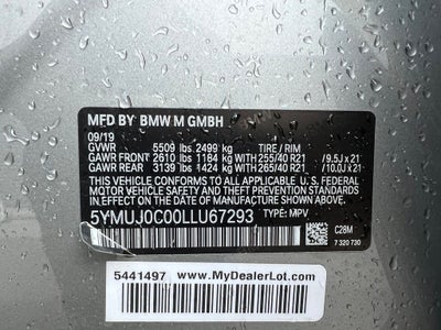 2020 BMW X4 M Competition