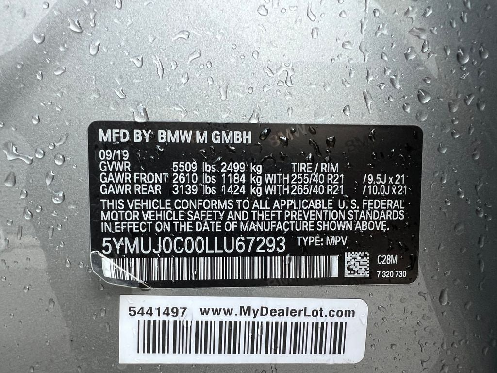 2020 BMW X4 M Competition