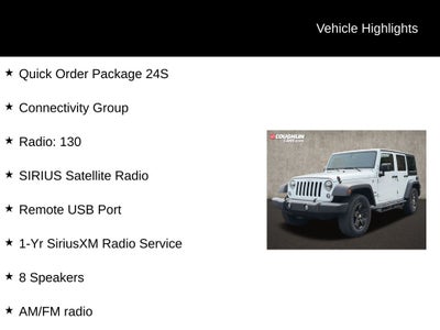 2017 Jeep Wrangler Unlimited Sport