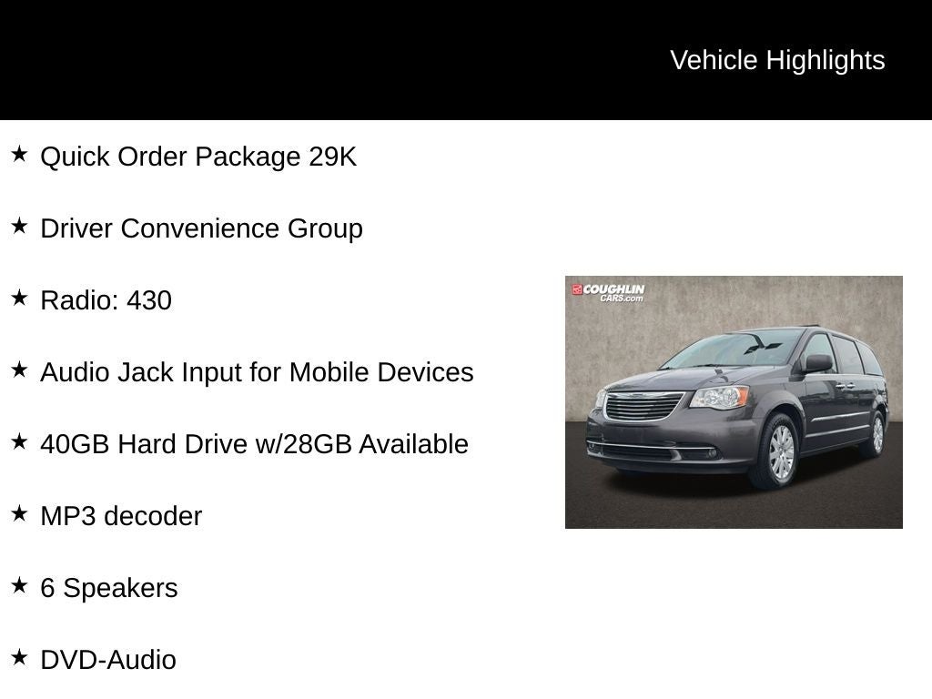 Used 2016 Chrysler Town & Country Touring with VIN 2C4RC1BG9GR246950 for sale in Newark, OH