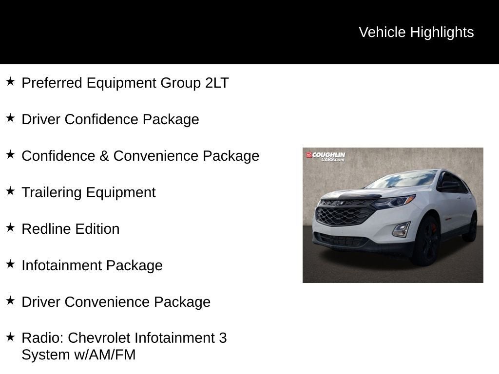 Used 2019 Chevrolet Equinox LT with VIN 2GNAXVEX0K6107439 for sale in Newark, OH