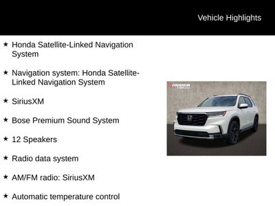 2025 Honda Pilot Elite
