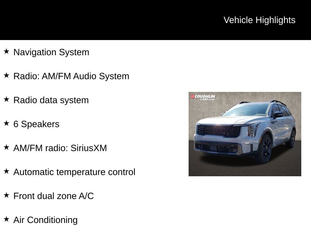 2024 Kia Sorento X-Line EX