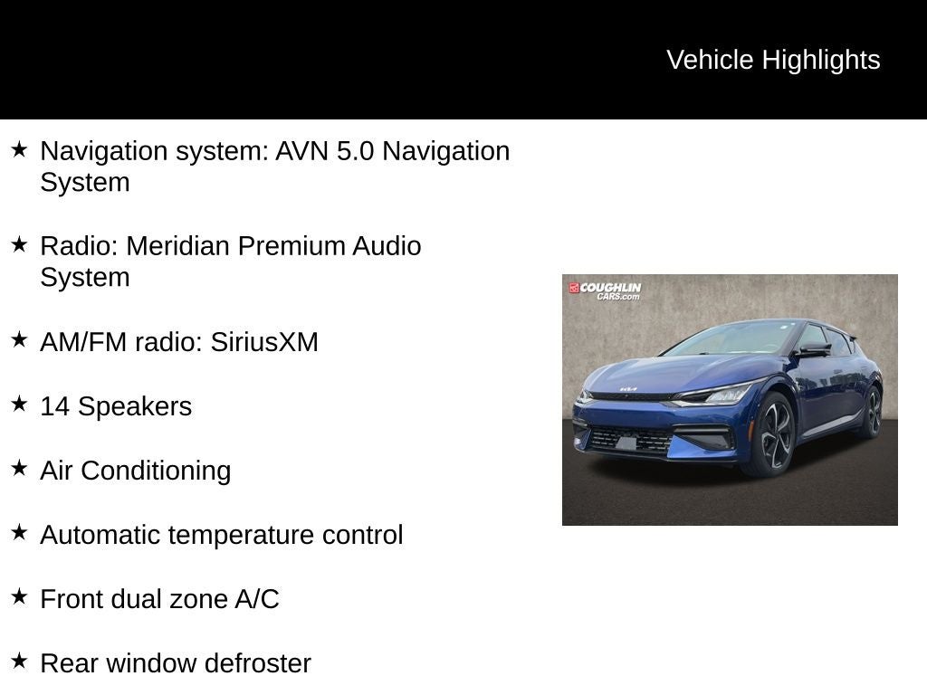 Certified 2023 Kia EV6 GT-Line with VIN KNDC4DLC2P5109006 for sale in Newark, OH