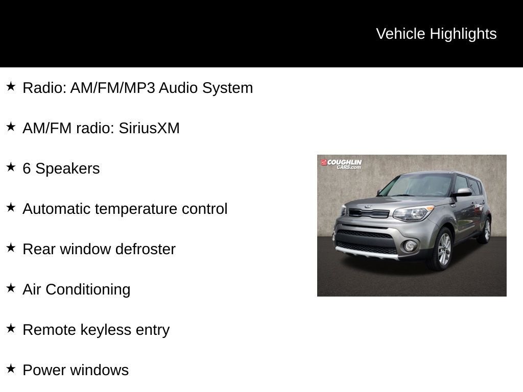 2019 Kia Soul +