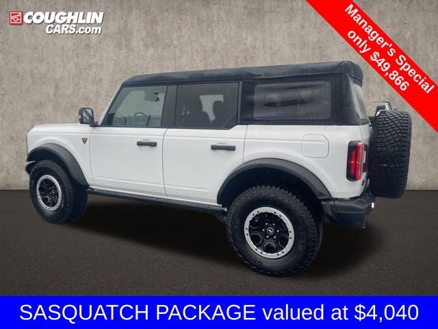 2024 Ford Bronco Badlands SASQUATCH PKG.