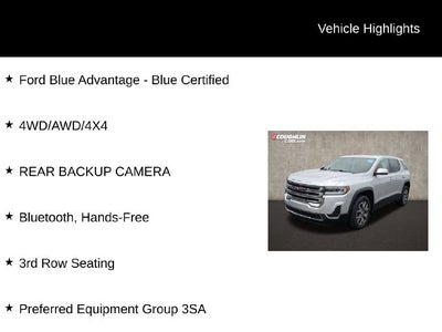 2020 GMC Acadia SLE