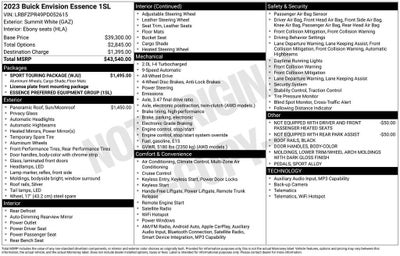 2023 Buick Envision Essence