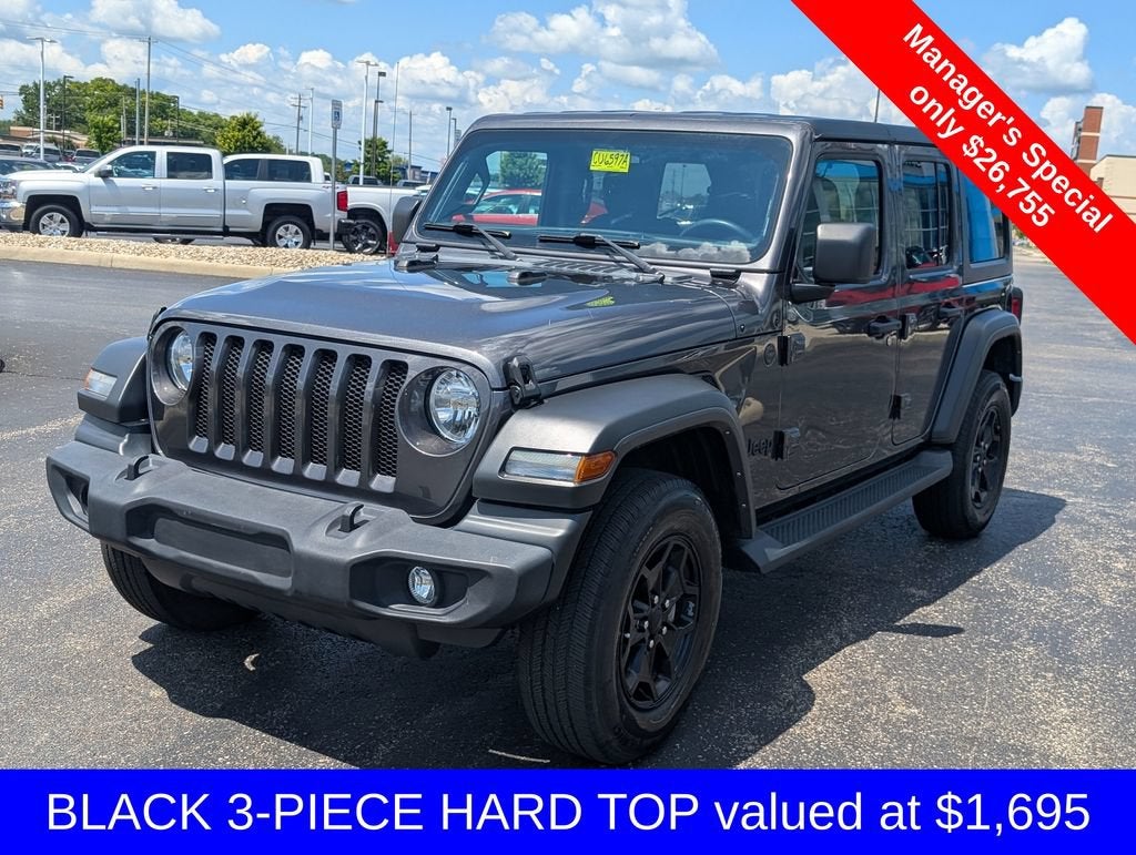 2022 Jeep Wrangler Unlimited Sport S