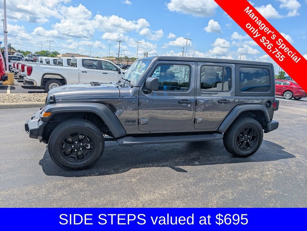 2022 Jeep Wrangler Unlimited Sport S