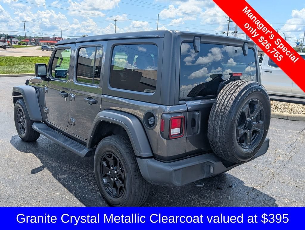 2022 Jeep Wrangler Unlimited Sport S