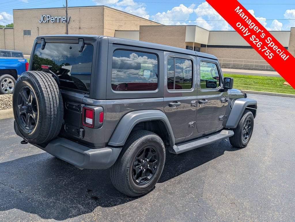 2022 Jeep Wrangler Unlimited Sport S